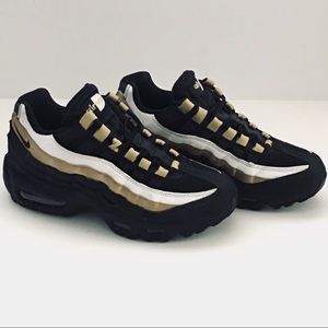 Nike Air Max 95 OG Black/Metallic Gold Shoes